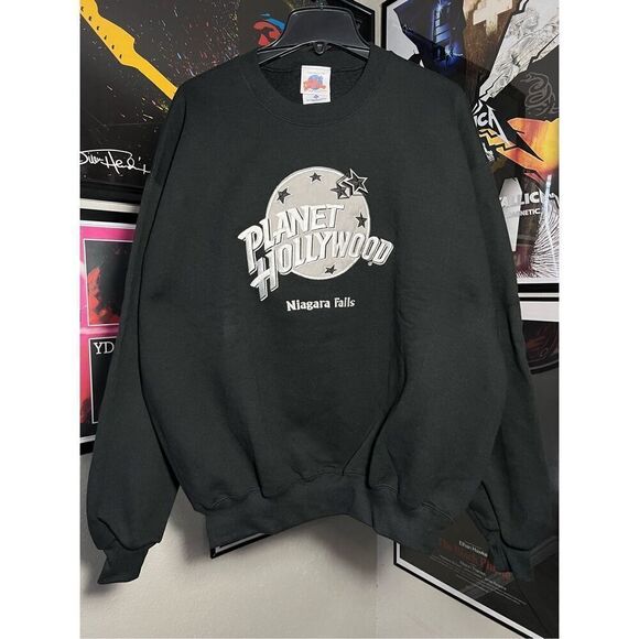 Vintage 90s Planet Hollywood Niagara Falls Sweater - Picture 1 of 4